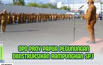 Asisten III Lukas Kosay Ingatkan OPD Segera Selesaikan SPJ